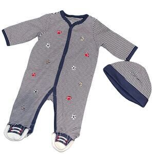 Little Me | Sports Sleeper with Hat